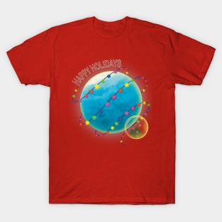 Happy Holidays - Christmas Lights T-Shirt